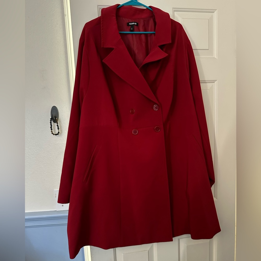 Red over coat